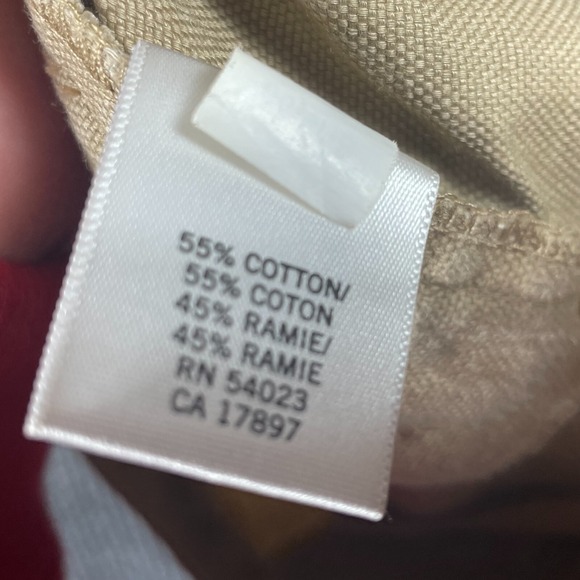 Banana Republic Shorts Womens 6 Brown Flat Front Pockets Ryan Fit 32x4 Beach - Picture 6 of 12